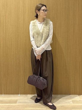 たけねぇさん（レディース・163cm）の秋コーディネート