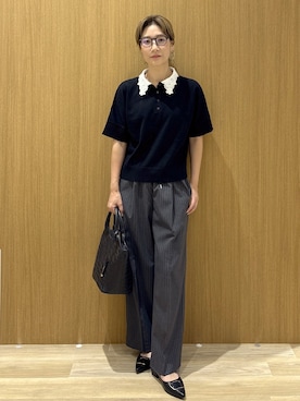 「OPAQUE.CLIP（オペークドットクリップ）のアイテム」を使った、たけねぇさん（レディース・163cm）の夏コーディネート