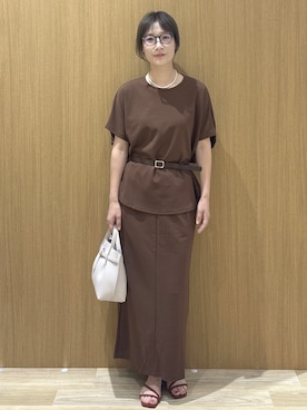 たけねぇさん（レディース・163cm）の春コーディネート