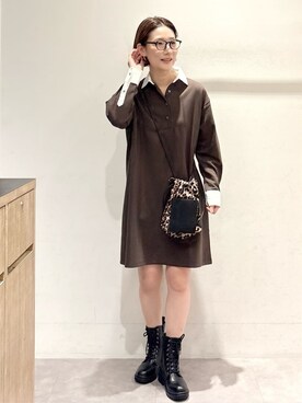 たけねぇさん（レディース・163cm）の秋コーディネート