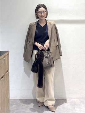 たけねぇさん（レディース・163cm）の冬コーディネート
