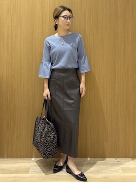 たけねぇさん（レディース・163cm）の秋コーディネート