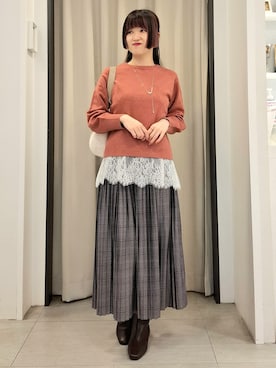 なーちゃんさん(レディース・164cm)の秋コーディネート