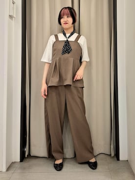 「grove（グローブ）のアイテム」を使った、なーちゃんさん（レディース・164cm）の夏コーディネート
