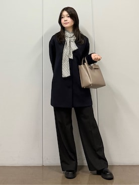 「INDIVI（インディヴィ）のアイテム」を使った、mizukiさん（レディース・165cm）の秋コーディネート
