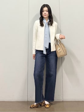 「INDIVI（インディヴィ）のアイテム」を使った、mizukiさん（レディース・165cm）の冬コーディネート