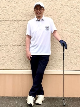 「アイテム（その他、ブルー系）」を使った、ゆーだいさん（メンズ・167cm）の夏コーディネート