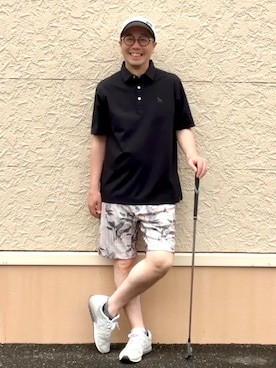 「ADABAT STREAM（アダバットストリーム）のアイテム」を使った、ゆーだいさん（メンズ・167cm）の夏コーディネート