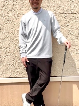 「adabat（アダバット）のアイテム」を使った、ゆーだいさん（メンズ・167cm）の春コーディネート