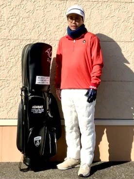 「アイテム（その他、ブルー系）」を使った、ゆーだいさん（メンズ・167cm）の秋コーディネート