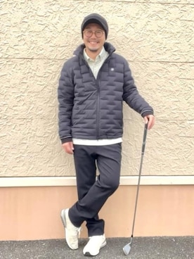 「adabat（アダバット）のアイテム」を使った、ゆーだいさん（メンズ・167cm）の冬コーディネート