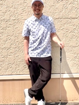 「adabat（アダバット）のアイテム」を使った、ゆーだいさん（メンズ・167cm）の春コーディネート