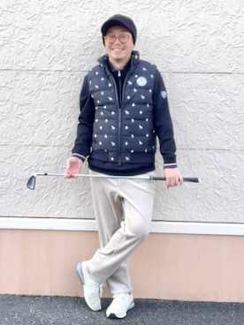 「adabat（アダバット）のアイテム」を使った、ゆーだいさん（メンズ・167cm）の冬コーディネート