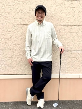 「adabat（アダバット）のアイテム」を使った、ゆーだいさん（メンズ・167cm）の冬コーディネート