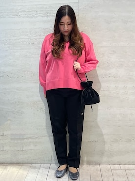 yunさん（レディース・160cm）の春コーディネート