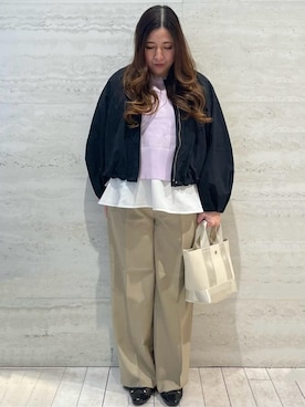 yunさん(レディース・160cm)の春コーディネート