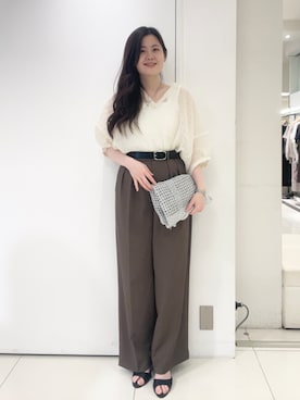moeさん(レディース・158cm)の夏コーディネート
