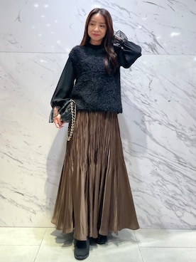 「COUP DE CHANCE（クードシャンス）のアイテム」を使った、saitouさん（レディース・150cm）の秋コーディネート