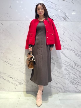 「COUP DE CHANCE（クードシャンス）のアイテム」を使った、saitouさん（レディース・150cm）の秋コーディネート