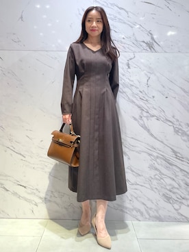 「COUP DE CHANCE（クードシャンス）のアイテム」を使った、saitouさん（レディース・150cm）の秋コーディネート