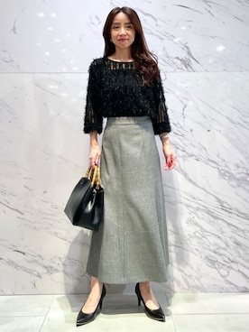 「ESPERANZA（エスペランサ）のアイテム」を使った、saitouさん（レディース・150cm）の秋コーディネート