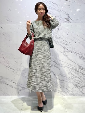 「ESPERANZA（エスペランサ）のアイテム」を使った、saitouさん（レディース・150cm）の秋コーディネート
