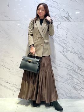 「COUP DE CHANCE（クードシャンス）のアイテム」を使った、saitouさん（レディース・150cm）の秋コーディネート