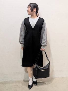 たぼく。さん(レディース・152cm)の冬コーディネート