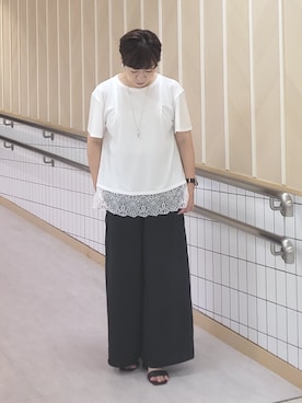 tomoさん(レディース・153cm)の夏コーディネート