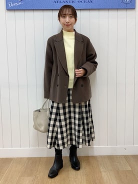 yoshiさん(レディース・153cm)の冬コーディネート