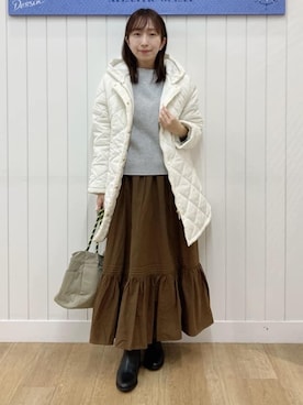 yoshiさん(レディース・153cm)の冬コーディネート