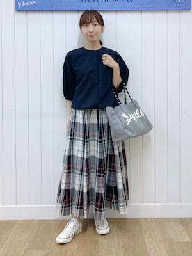 yoshiさん(レディース・153cm)の夏コーディネート