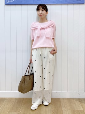 yoshiさん（レディース・153cm）の夏コーディネート