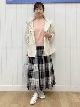 「THE SHOP TK （ザ ショップ ティーケー ）のアイテム」を使った、yoshiさん（レディース・153cm）の春コーディネート