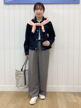 yoshiさん（レディース・153cm）の春コーディネート