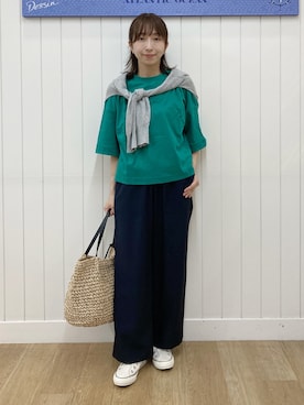 yoshiさん(レディース・153cm)の夏コーディネート