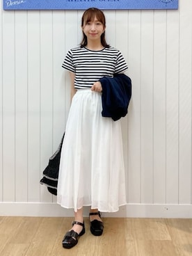 yoshiさん（レディース・153cm）の夏コーディネート