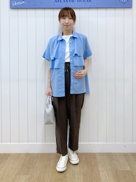 yoshiさん(レディース・153cm)の夏コーディネート