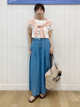 yoshiさん(レディース・153cm)の夏コーディネート