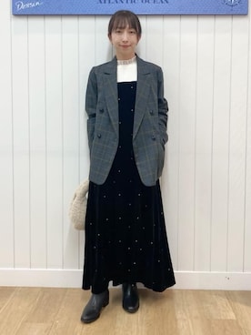 yoshiさん（レディース・153cm）の秋コーディネート