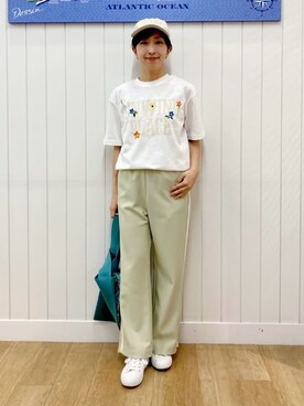 yoshiさん(レディース・153cm)の夏コーディネート