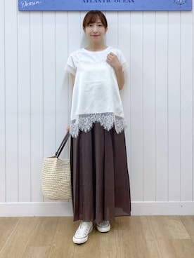 yoshiさん（レディース・153cm）の夏コーディネート