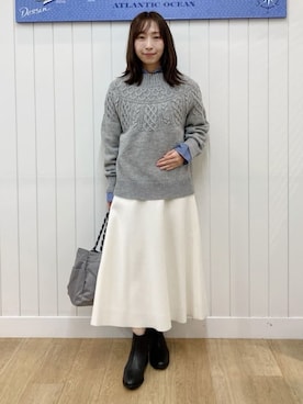 yoshiさん(レディース・153cm)の冬コーディネート