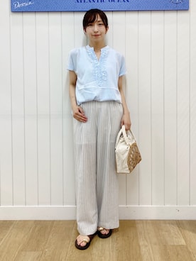 yoshiさん(レディース・153cm)の夏コーディネート