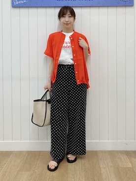 yoshiさん（レディース・153cm）の夏コーディネート