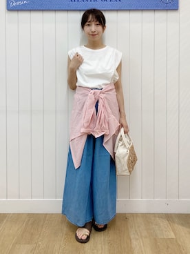 yoshiさん(レディース・153cm)の夏コーディネート