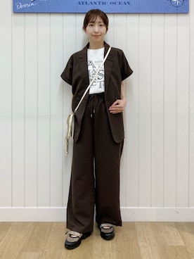 yoshiさん(レディース・153cm)の夏コーディネート