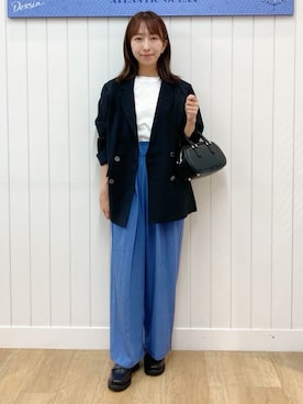 yoshiさん（レディース・153cm）の夏コーディネート