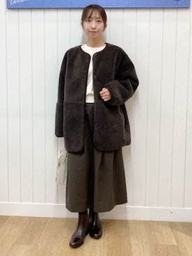 yoshiさん(レディース・153cm)の冬コーディネート