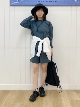 yoshiさん(レディース・153cm)の夏コーディネート